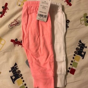 NWT set of 2 pants from Carter’s 3month